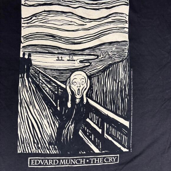 Edward Munch The Cry 1994 Graphic Tshirt Size XL - Picture 2 of 7